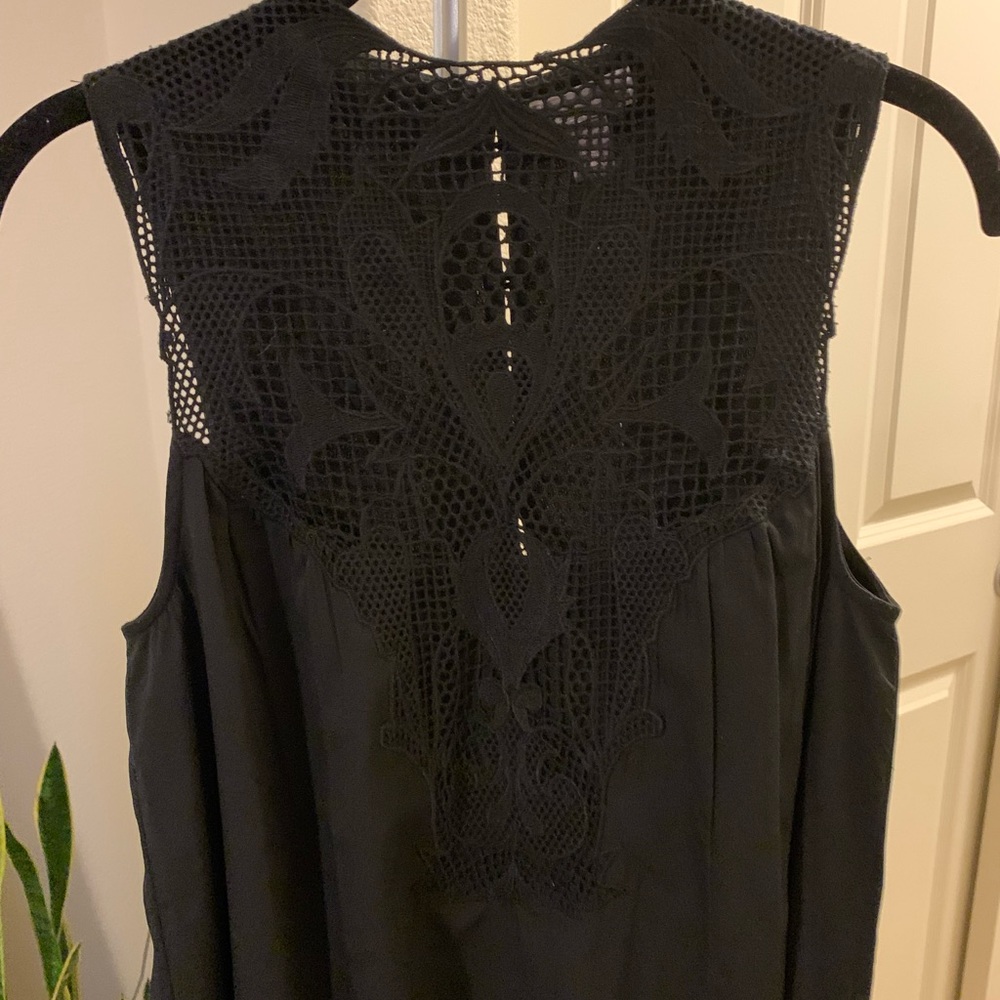 Detailed black dress